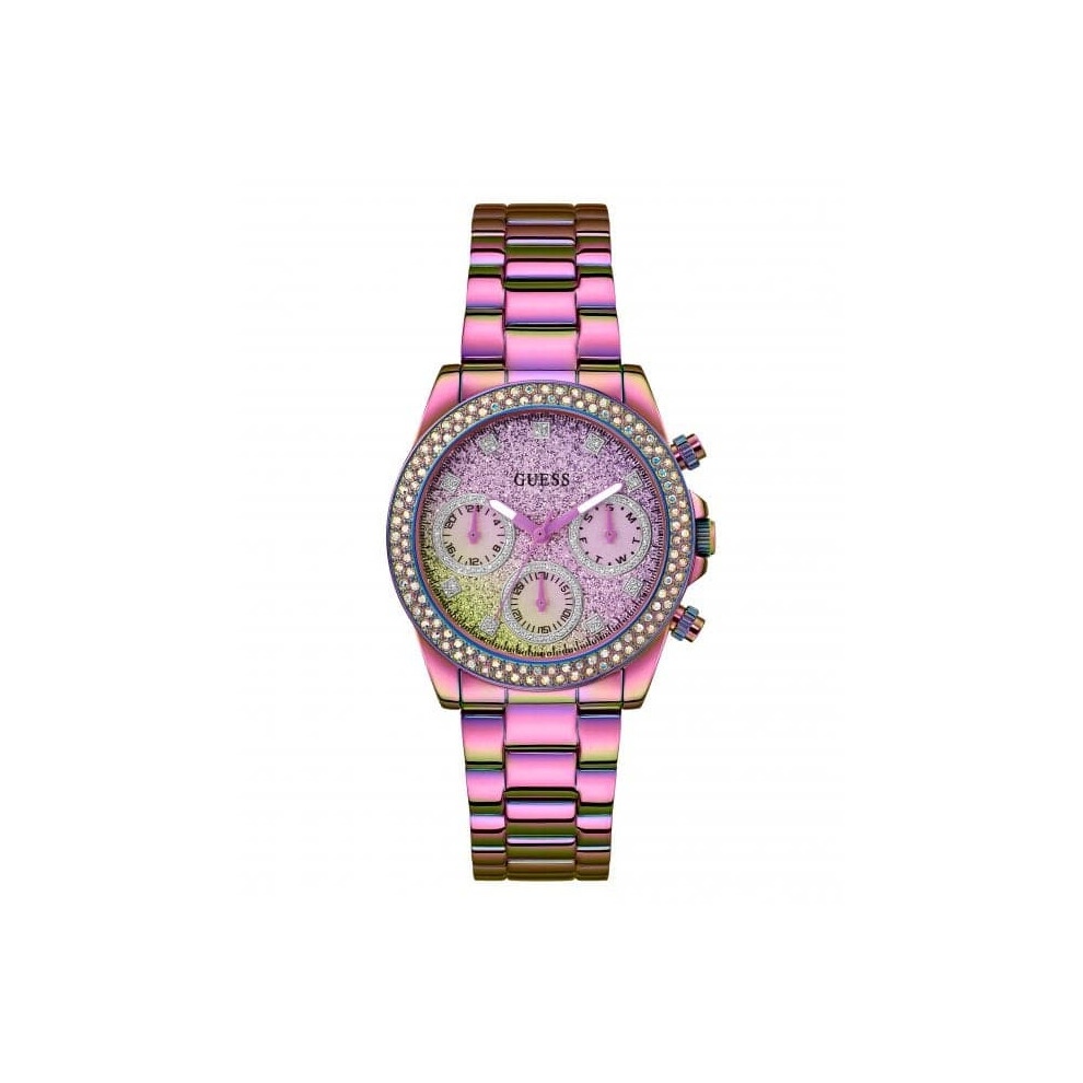 Guess Elegant Iridescent Watch For Ladies