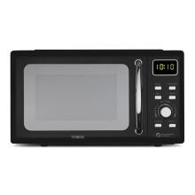 Tower T24041BLK 20L 800W Digital Microwave with MagnaWave, 5 Settings, 60-Min Timer, Defrost
