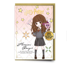 Hermione Character Greetings Card Love Potion Pinbadge HPGC0491