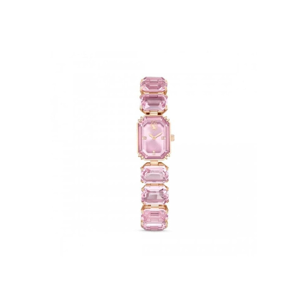 Swarovski Octagon Cut Pink Rose Gold-Tone Finish 5630837