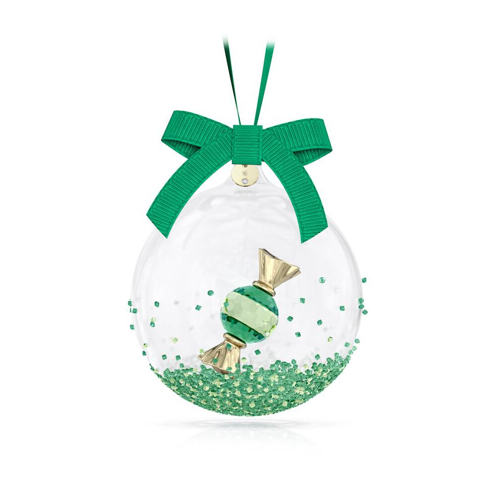 Holiday Cheers Dulcis Green Ball Ornament 5688312