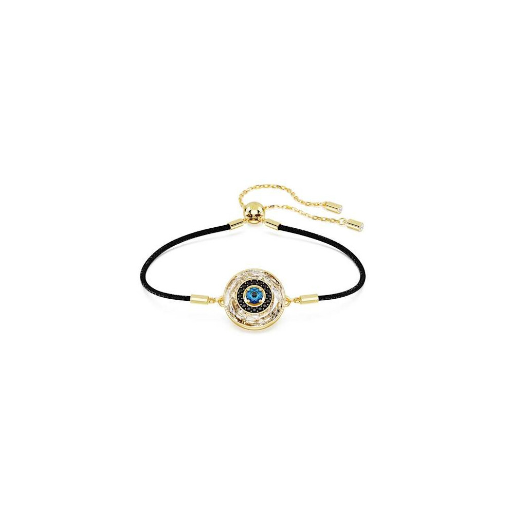 Symbolica Gold-tone Plated Multicoloured Evil Eye Bracelet 5692167