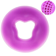 (purple) Soft Silicone Pillow SPA Beauty Pad Resuable Non-slip Massage Pillow Without Film Salon