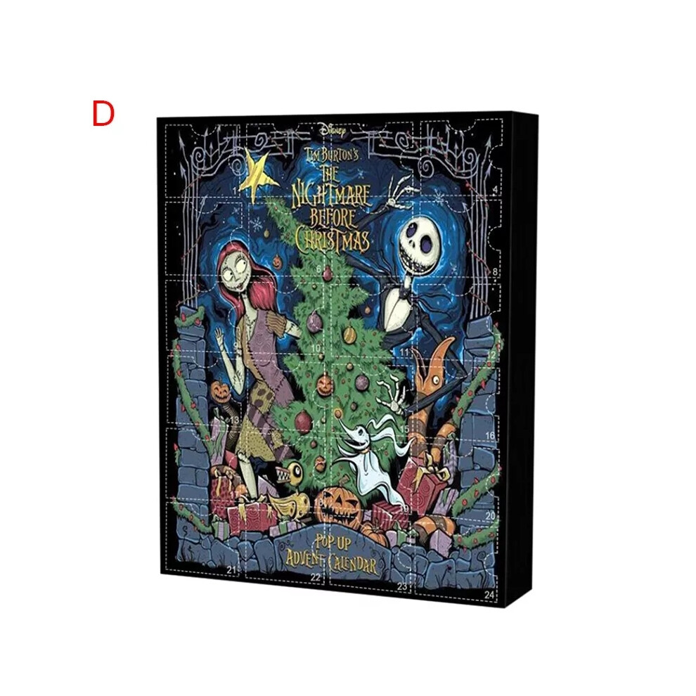 (D) 24 X Halloween Doll Advent Calendar Nightmare Before Christmas Advent Calendar