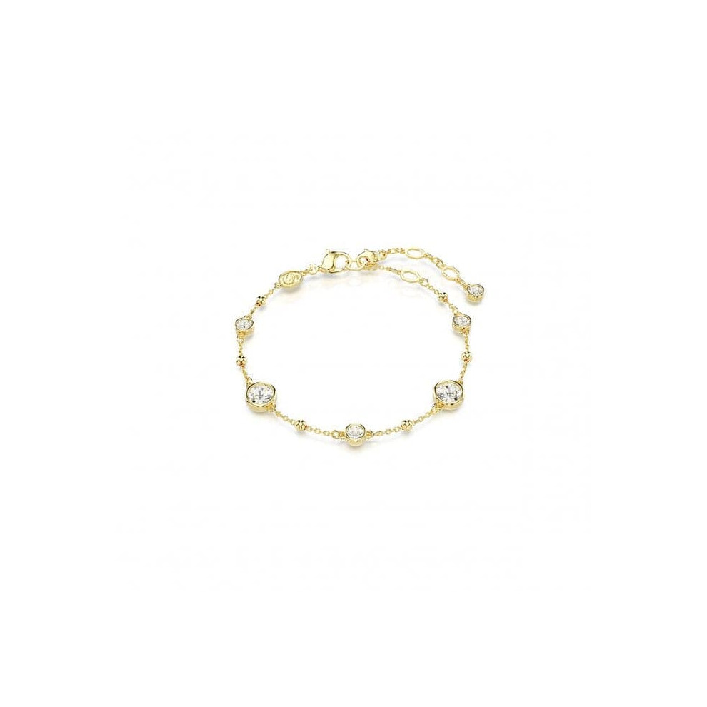 Swarovski Imber Round Cut White Gold-tone Plated Bracelet 5680094
