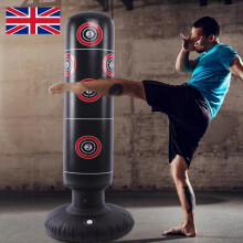 155cm Punch Bag Standing Inflatable Boxing Kick MMA Training Kids Adults