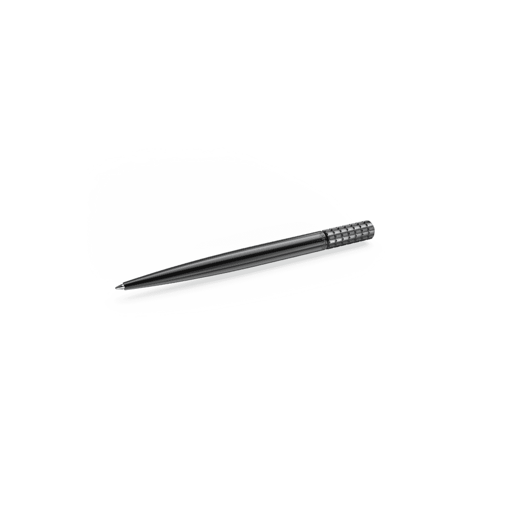 Swarovski Ballpoint Silver Tone Black Lacquered Pen 5637773