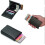 Μαύρο RFID προστασία πορτοφόλι κάτοχος καρτών 5pcs κάρτες (γνήσιο δέρμα) 9