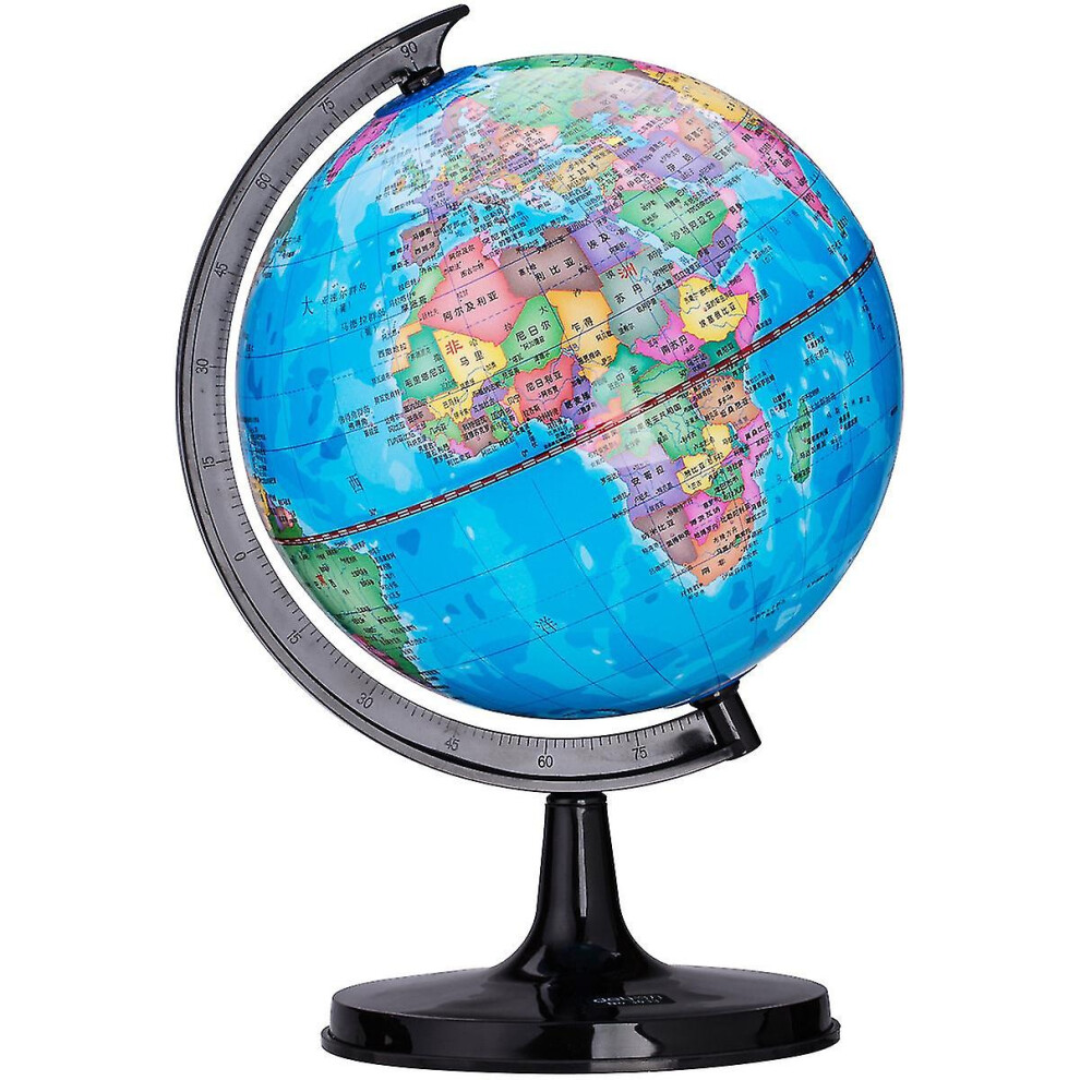 World Globe For Kids Educational Rotating World Children Map With Stand