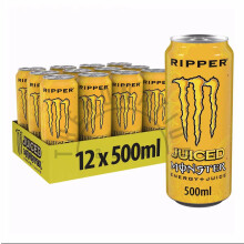 (12 x Ripper) Monster Energy Drink | 500ml Cans | Assorted Flavors