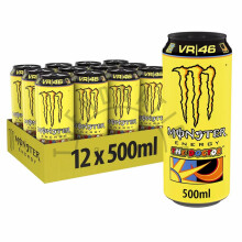 (12 x The Doctor) Monster Energy Drink | 500ml Cans | Assorted Flavors
