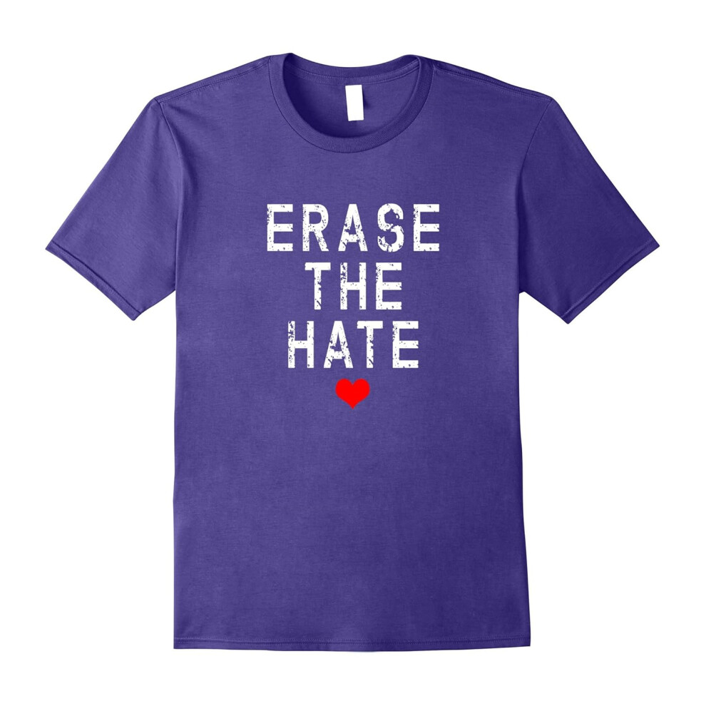 (XXL) Erase the Hate Love Wins Grassroots Protest Shirt-Father's Day