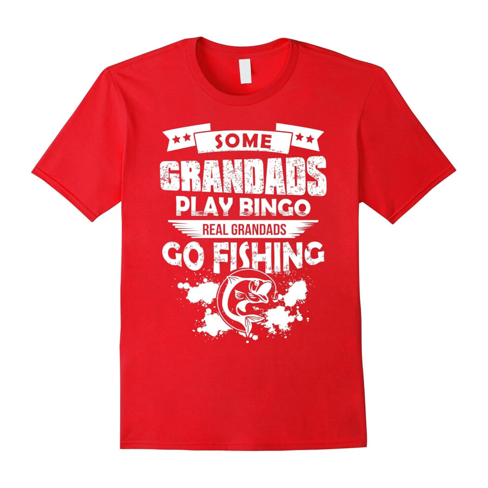 (S) Real granddad go fishing-Father's Day