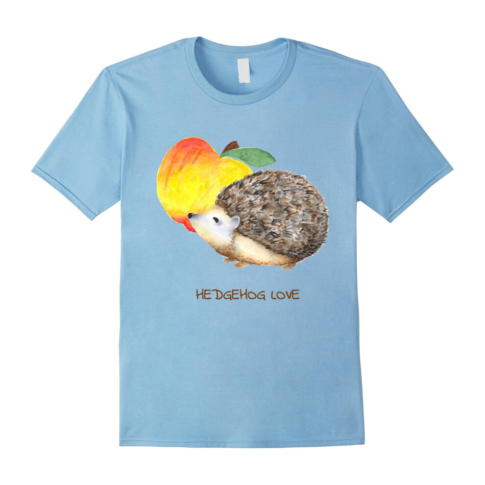 (XL) Hedgehog Love T Shirt-Father's Day