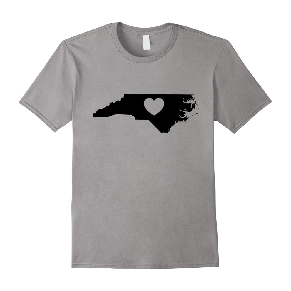 (S) The Official North Carolina âLove Heartâ T-Shirt-Father's Day