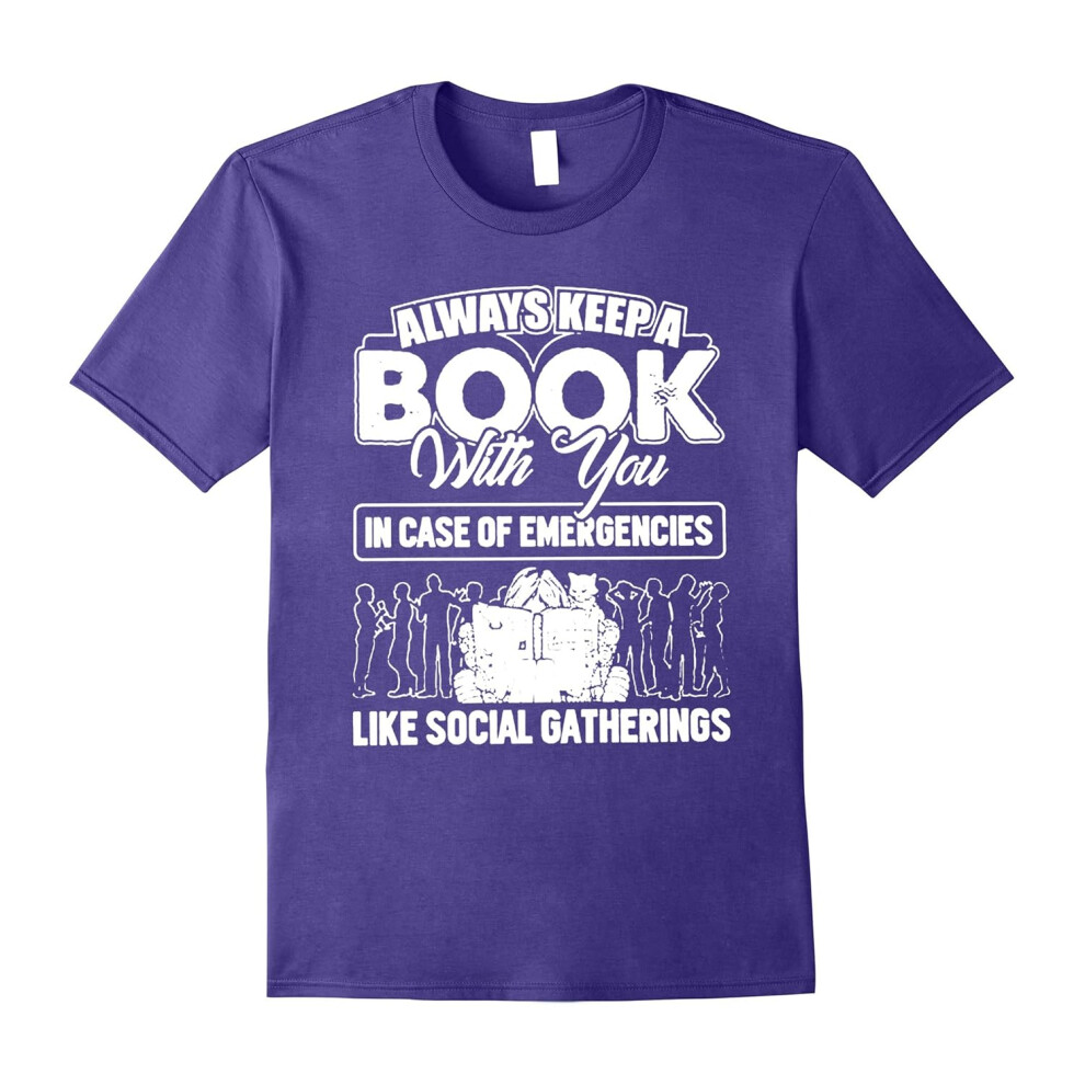 (XXXL) Always Keep A Book With You Shirt-T shirt For Book Lovers-Father's Day