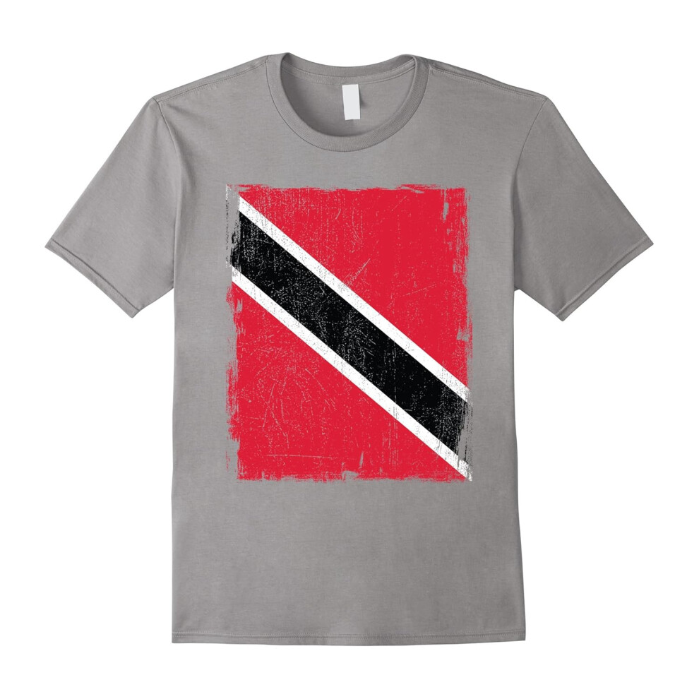 (XXL) Trinidad Tobago Trinbagonian Trini Trinidadian Flag T-Shirt-Father's Day