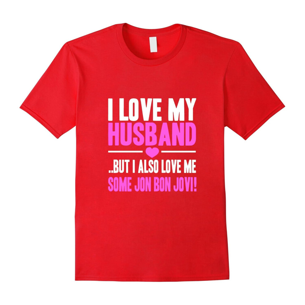 (XXXL) Wife T-shirt , I love my husband Biut also love me some jon-Father's Day