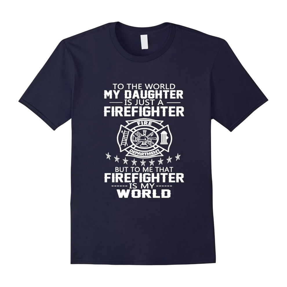 (XXXL) BestFamily â MY DAUGHTER IS FIREFIGHTER T-Shirts-Father's Day