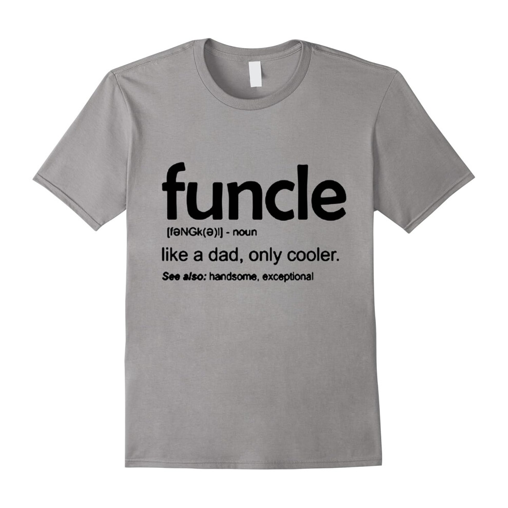 (XXXL) funFather's Daye like a dad only cooler handsome exceptional t-shirts-Father's Day