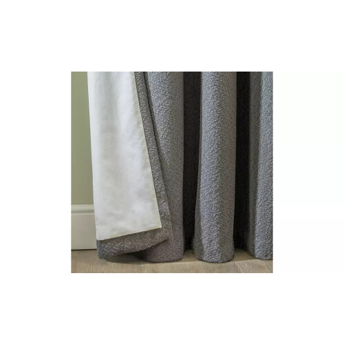 Habitat Boucle Plain Blackout Eyelet Curtains 2