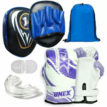 Kids Boxing Gloves Kick Focus Pads Set Hook & Jabs punch Training MMA