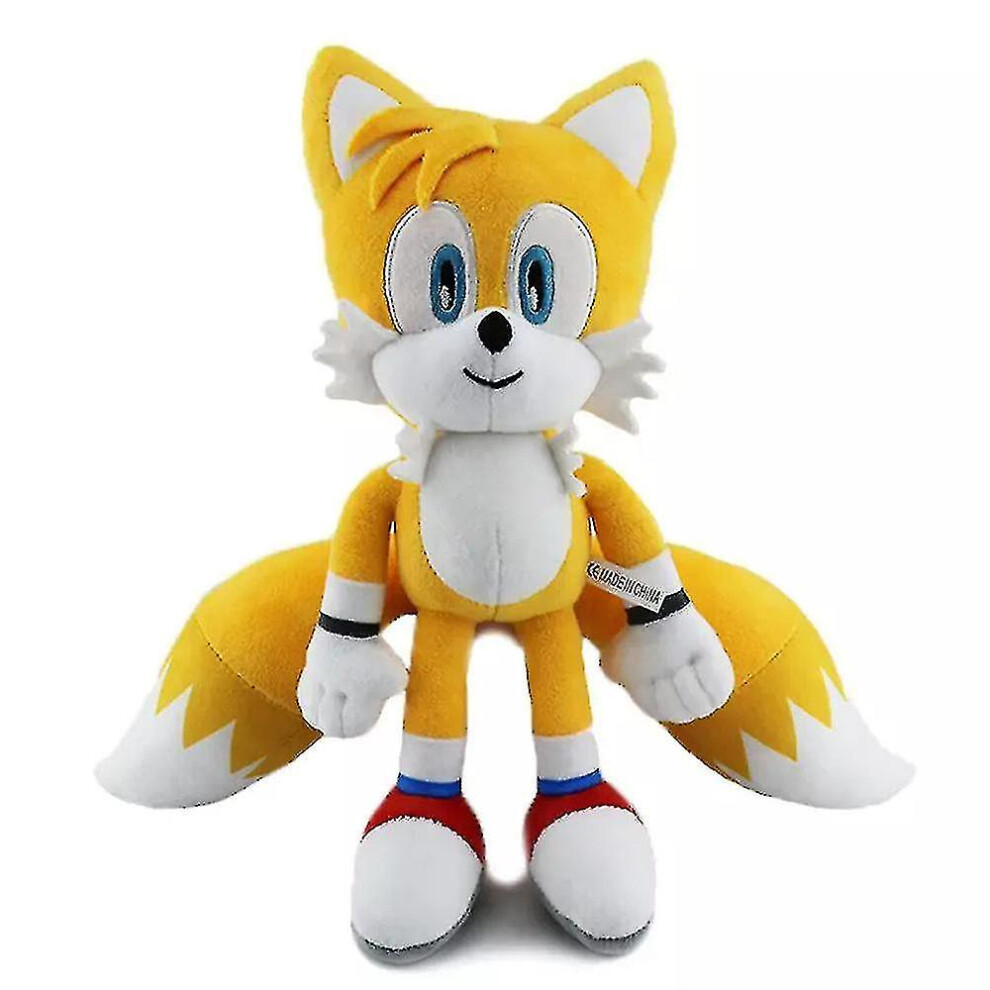 (Soft Plush Toys For Kids Boys Girls  Sonic The Hedgehos Knuckles Shadow Tails Toy Christmas Birthday Gifts) Soft Plush Toys For Kids Boys Girls  Soni