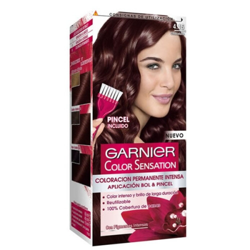 Garnier värisensaatio 4.15 suklaata