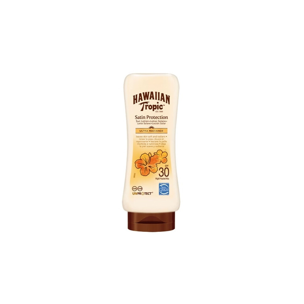 Hawaiian Tropic Satin Protection Ultra Radiance Sun Lotion SPF30 180ml