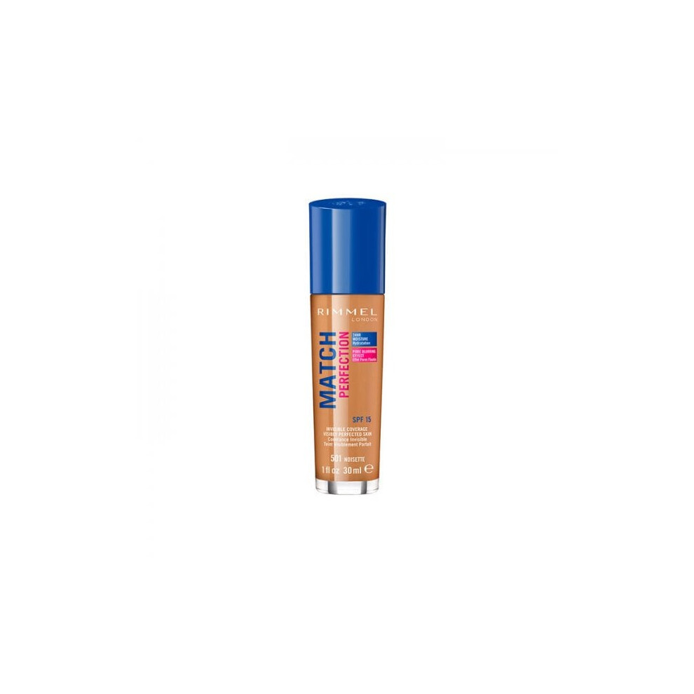 Rimmel Match Perfection Foundation Spf15 - 501 Noisette 30M