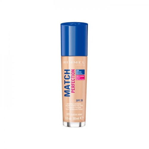 Rimmel MATCH PERFECTION foundation 101-classic ivory