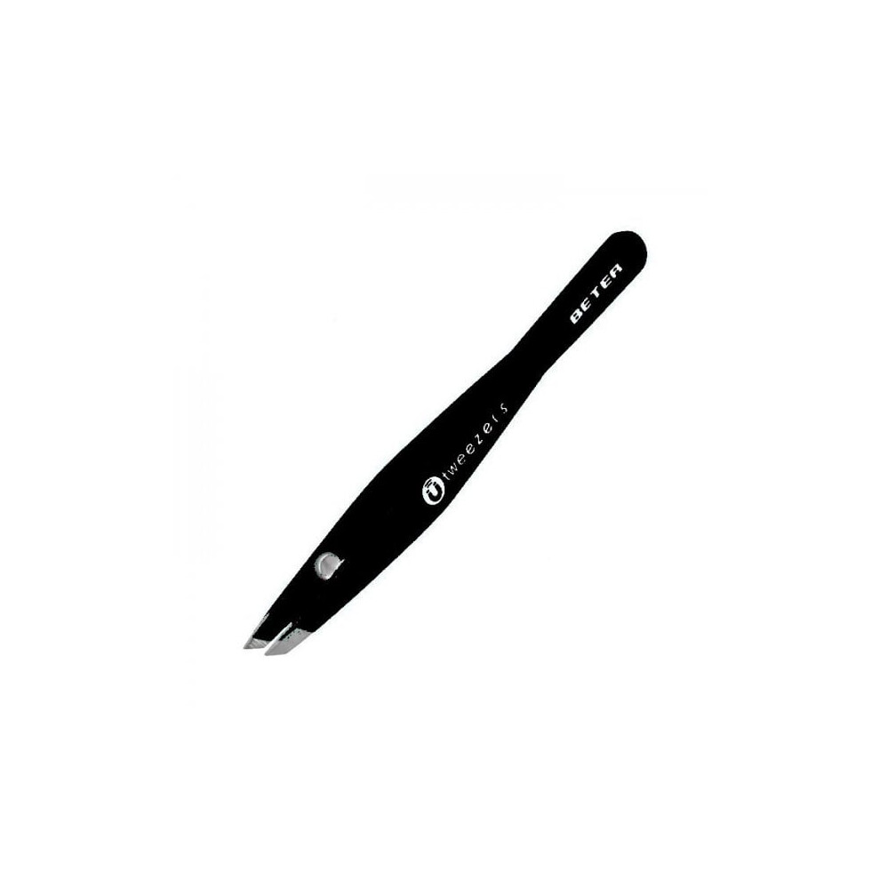 Beter Black Tweezers Magnetic Slanted Tip