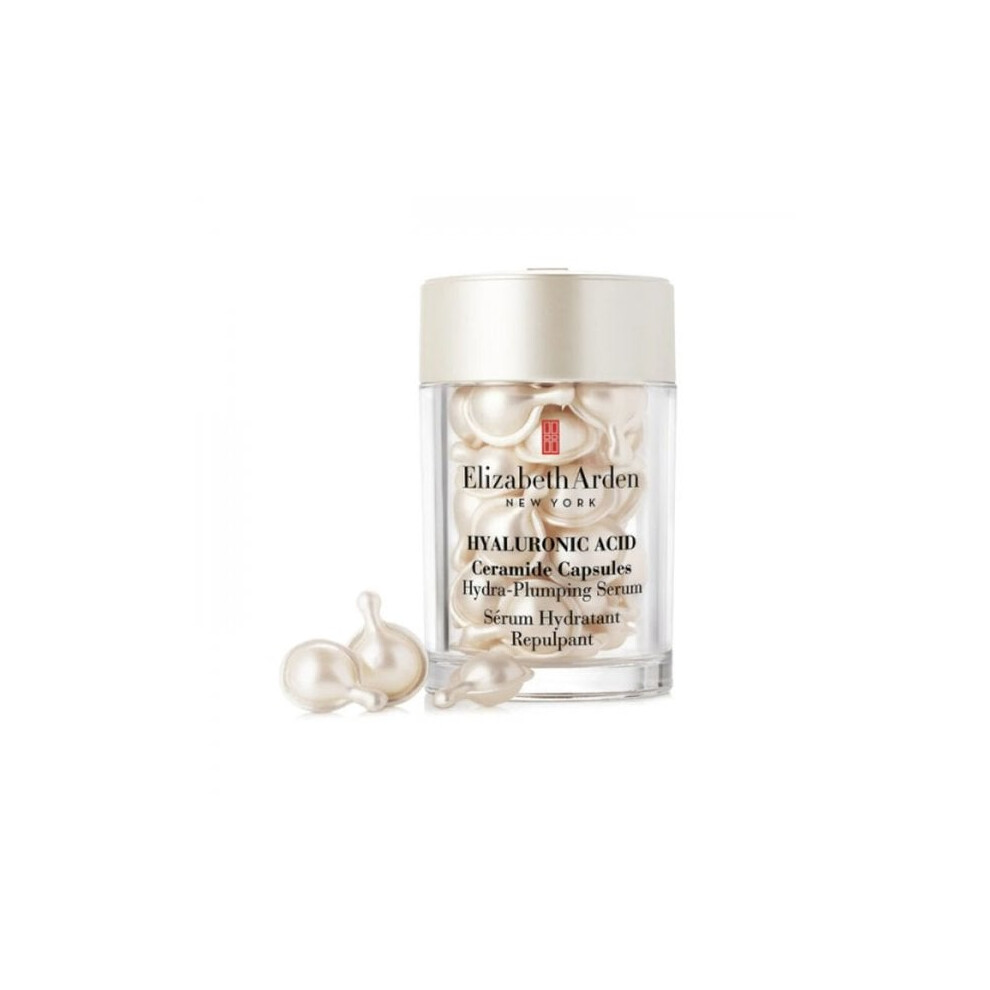 Elizabeth Arden Ceramide Hyaluronic Acid Capsule Serum - Hydra-Plumping, 30 Capsules, Imported From Usa