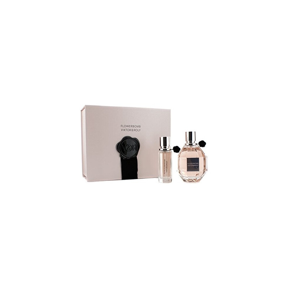 Viktor & Rolf FlowerBomb Gift Set 100ml EDP Spray + 20ml EDP Spray