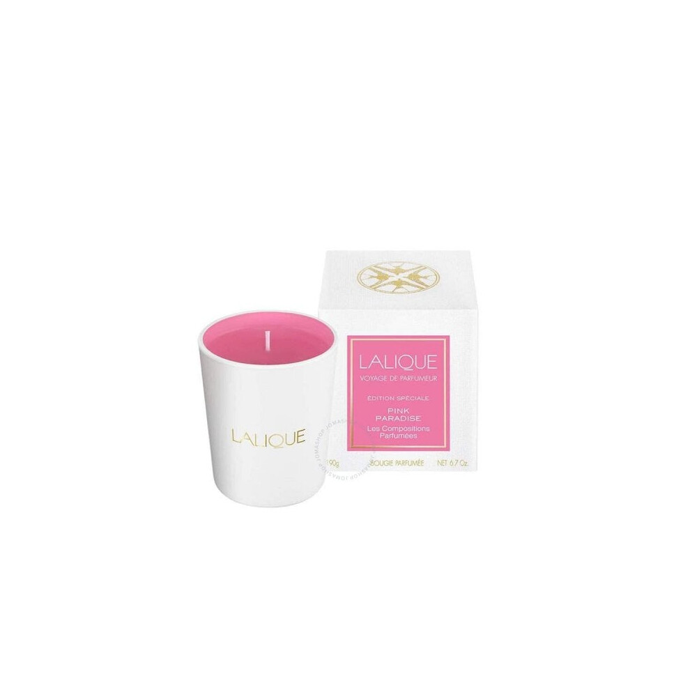 Lalique Les Compositions Parfumees Pink Paradise Candle 190g-image-OPC-PB5P6T5-NEW