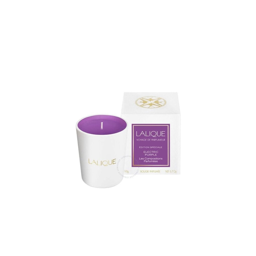Lalique Les Compositions Parfumees Electric Candle 190G Purple
