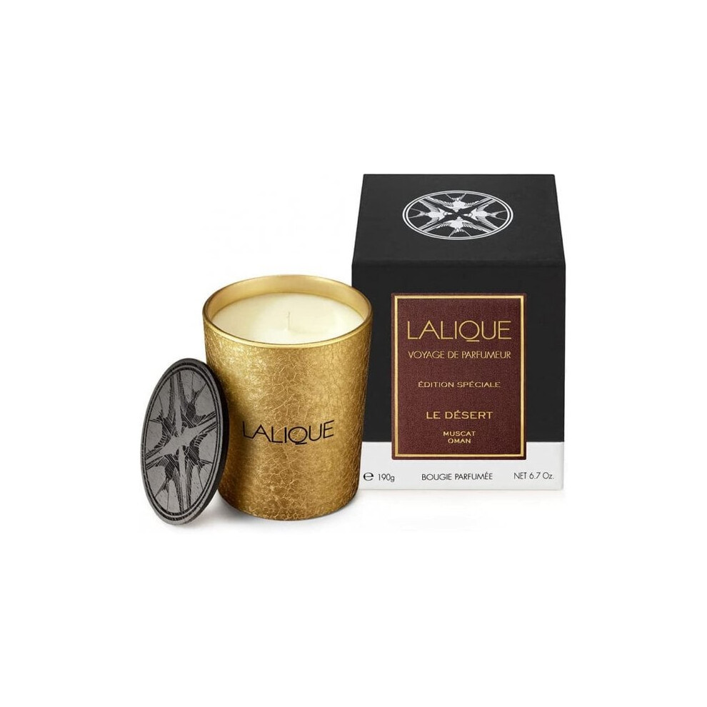 Lalique Candle 190G - Le Desert Muscat Special Edition