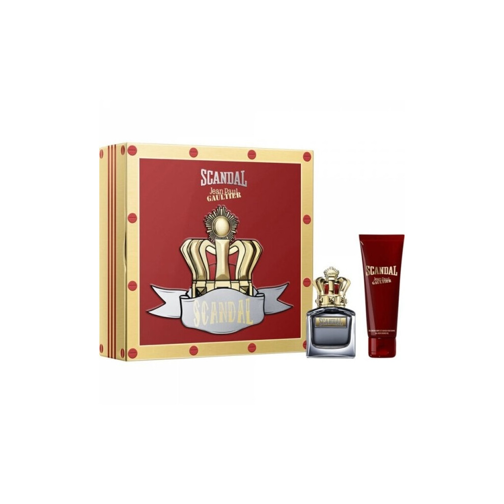 JPG Scandal Pour Homme Gift Set 50ml EDT + 75ml Shower Gel