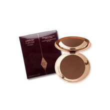 Pudră compactă, Charlotte Tilbury, Airbrush Flawless, Finisaj impecabil, 02, Mediu, 0.8 g