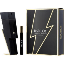 Carolina Herrera Bad Boy Gift Set 100ml EDT Spray + 10ml EDT
