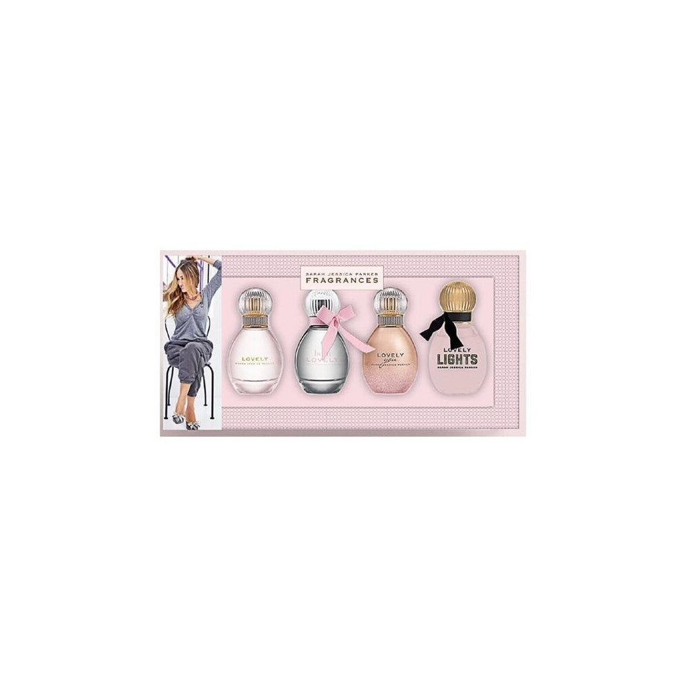 SJP Miniatures Gift Set 5ml Born Lovely EDP + 5ml Lovely EDP + 5ml Lovely You EDP + 5ml Lovely Lights EDP