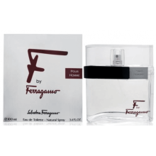 SALVATORE FERRAGAMO F BY FERRAGAMO POUR HOMME Eau de Toilette 100 ml – Parfum Masculin Frais et Dynamique