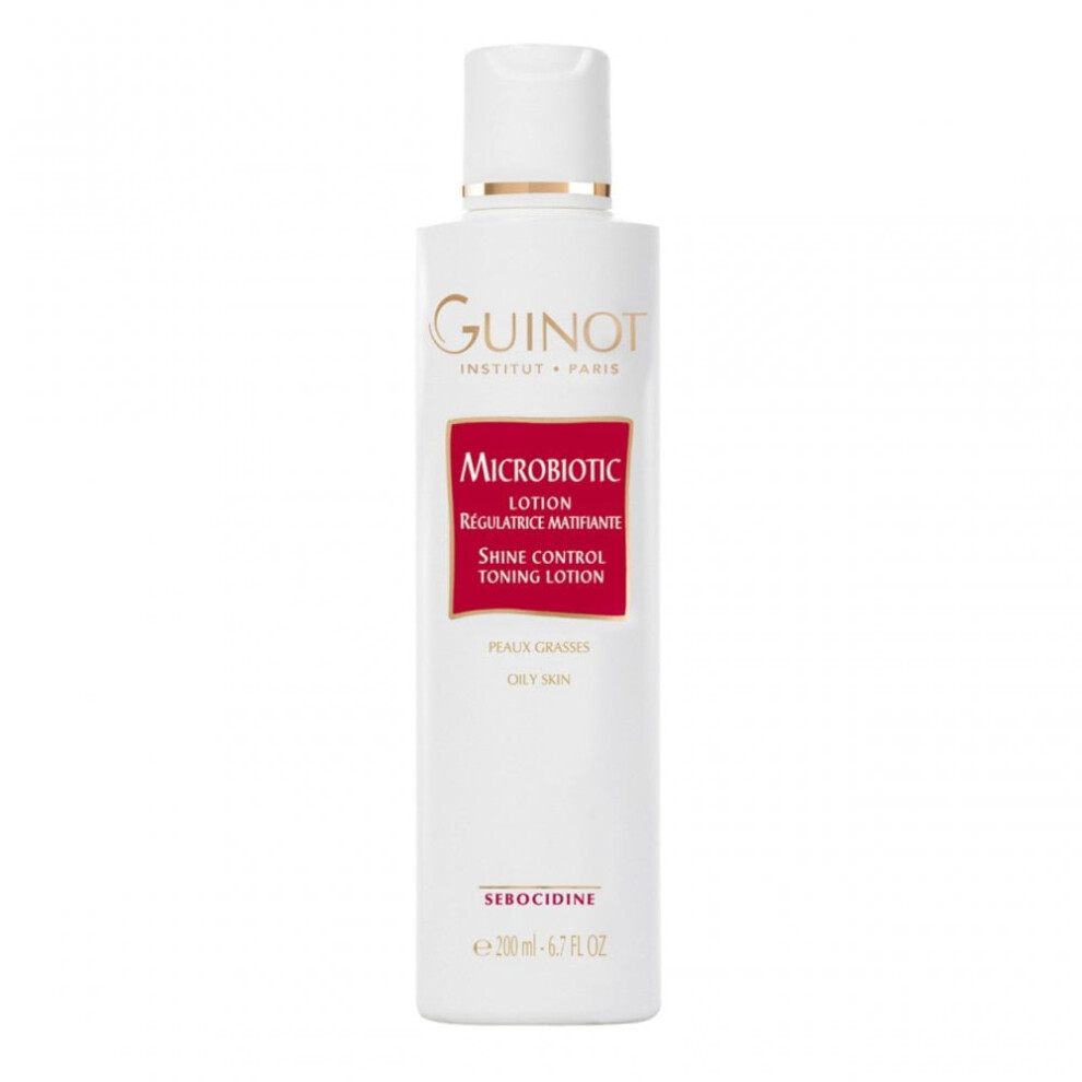 Guinot Microbiotic Shine Control Toning Lotion For Oily Skin 200Ml
