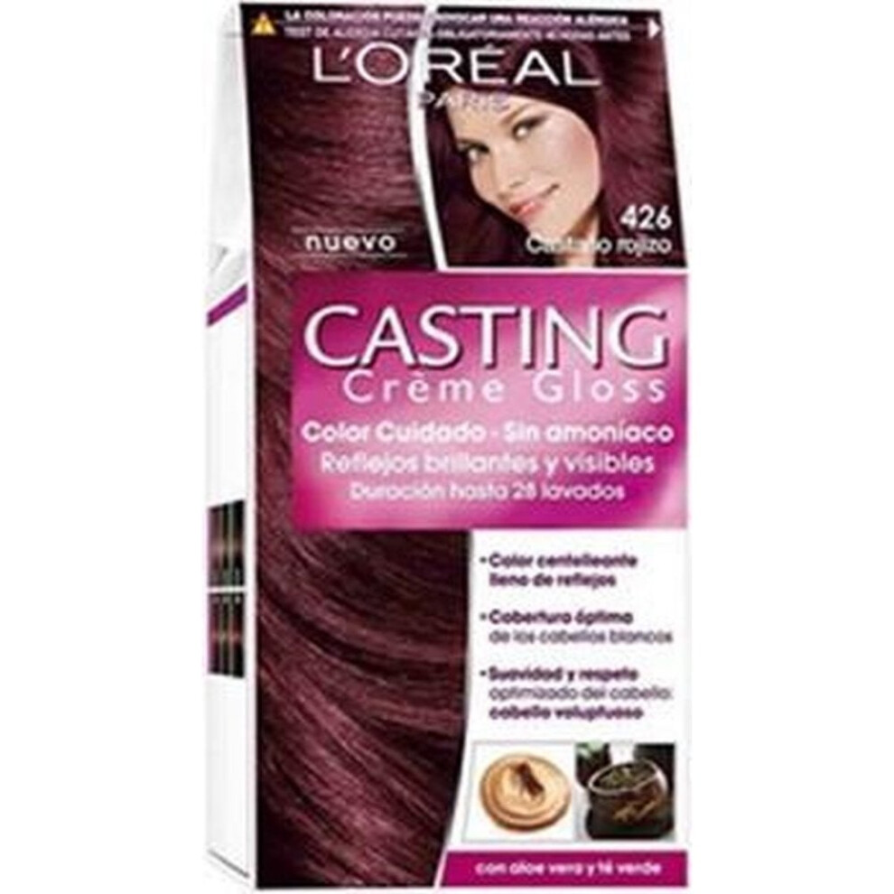 New L’oréal Paris Loreal Casting Creme Gloss - 426 Red Brown Red,Brown