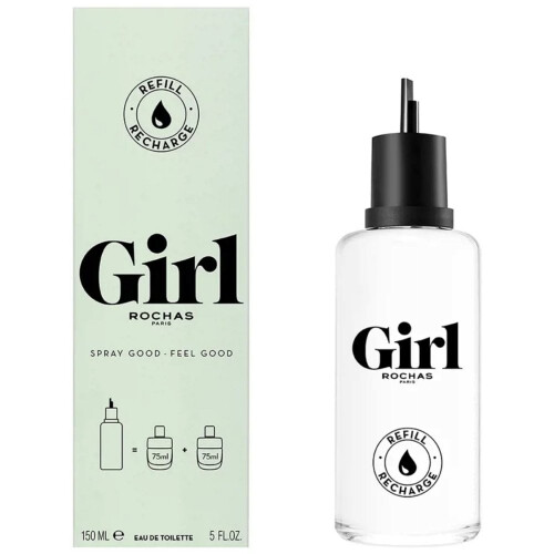 Rochas Rochas Girl Eau De Toilette Spray 150ml Refill