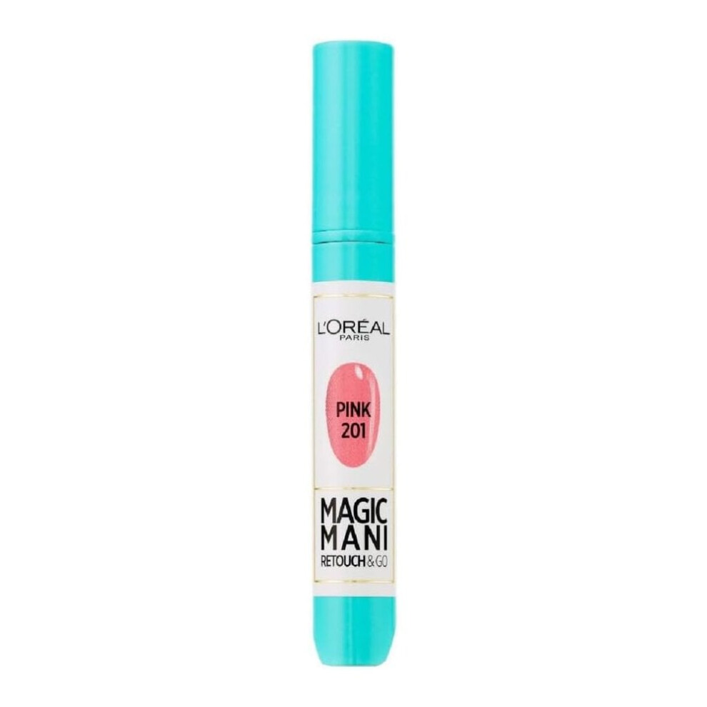 Loreal Magic Mani Retouch & Go Nail Lacquer 201 Pink