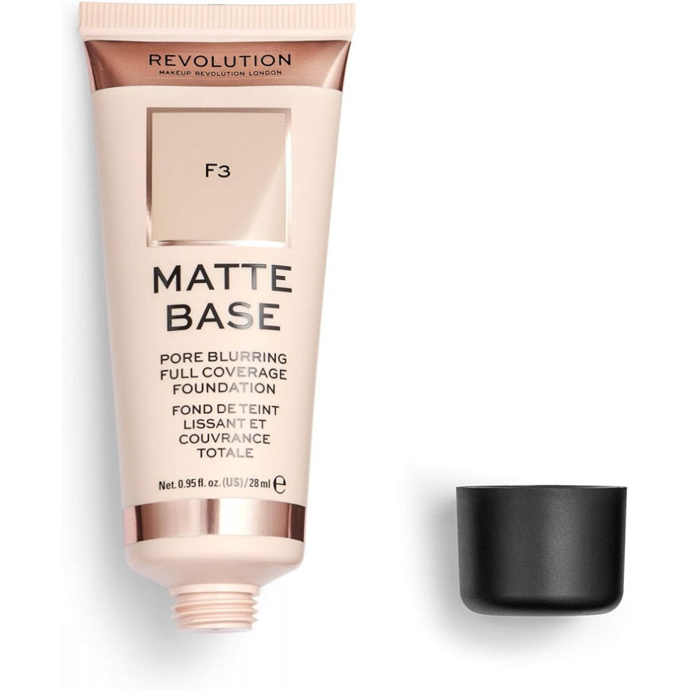 Revolution Matte Base Foundation - F3