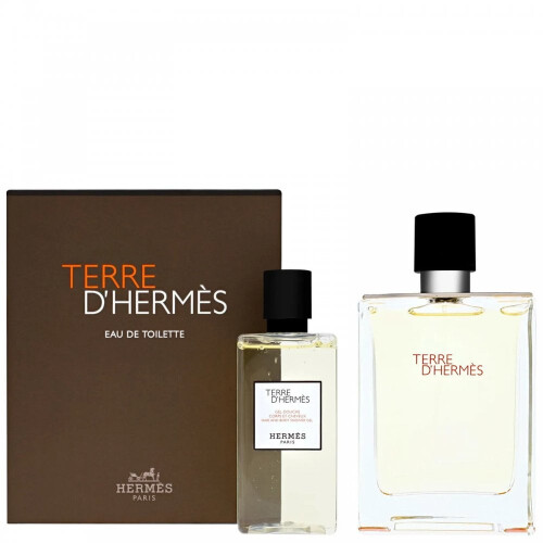 Hermes Terre D'Hermes 100ml EDT Spray + 80ml Shower Gel