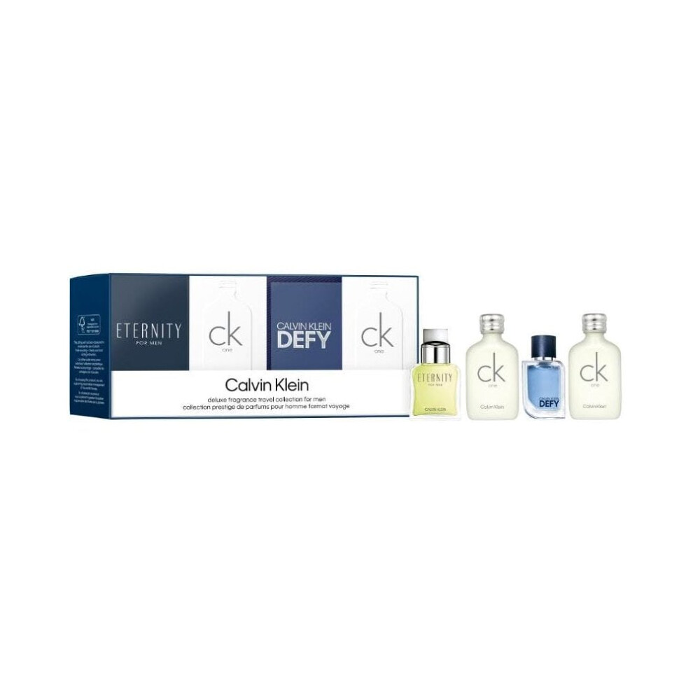 Calvin Klein (M) Mini 4 X 10Ml 2 X Ck One EDT 10Ml + Eternity EDT 10Ml + Defy EDT 10Ml