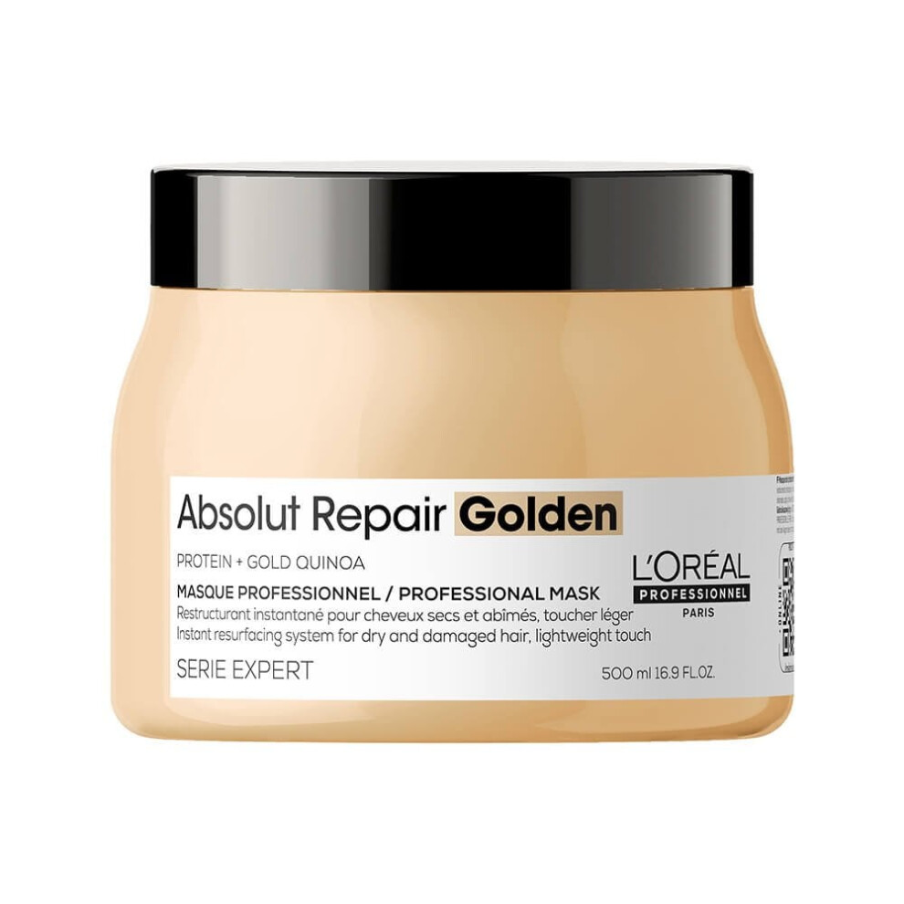 Loreal Serie Expert Absolut Repair Golden Gold Quinoa And Protein Hair Mask 500ml